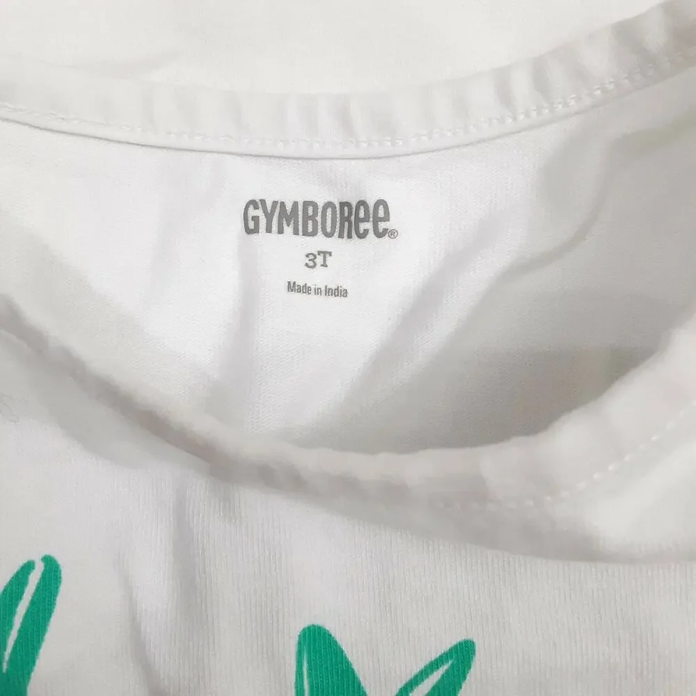 2 for $15 Size 3T Gymboree Shirt Metallic Glitter Pineapples Grananimals Shorts
